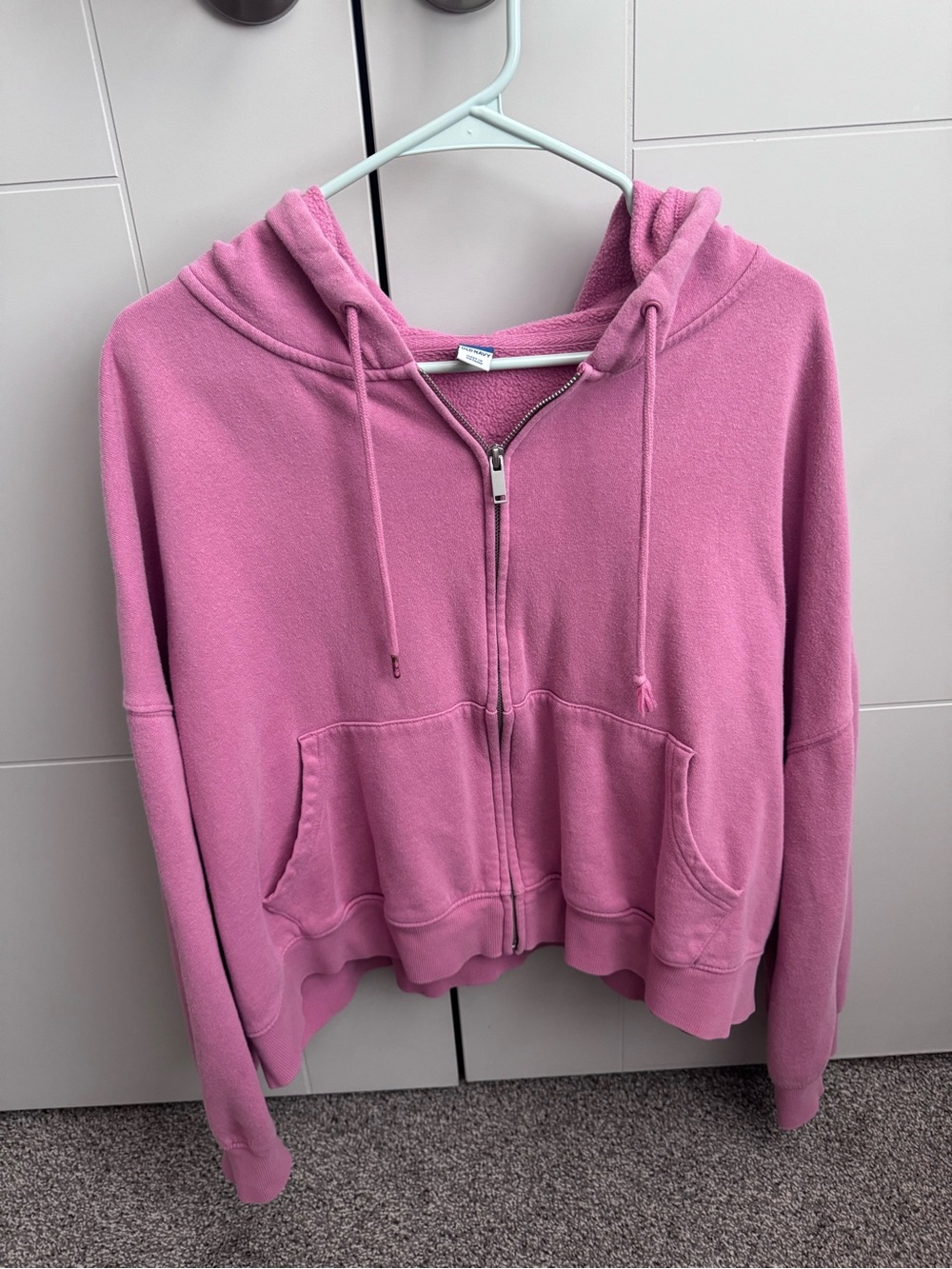 Old navy pink zip up hoodie